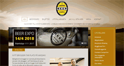 Desktop Screenshot of beerexpo.se